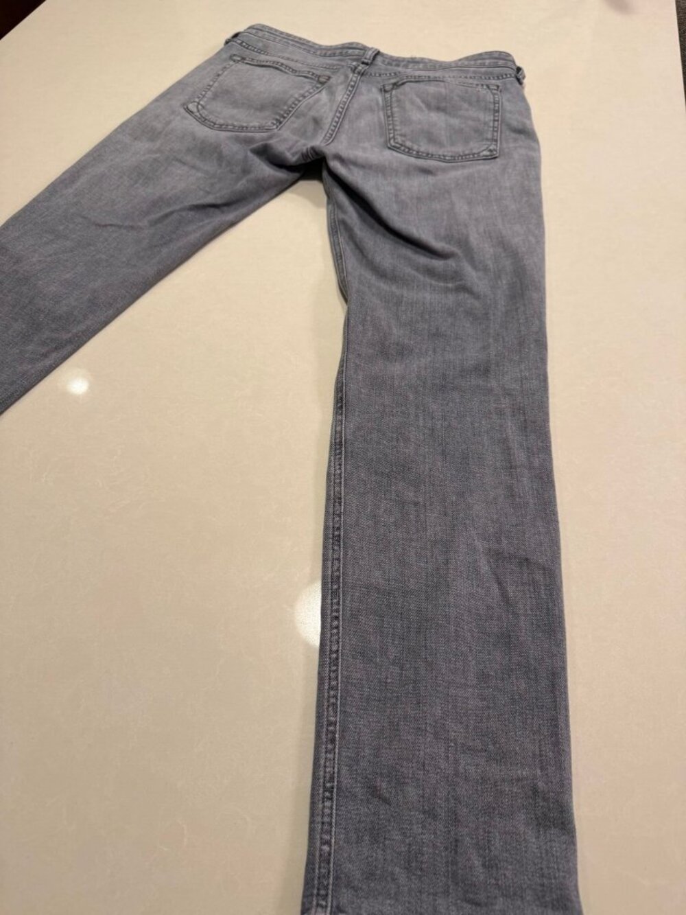 Rag & Bone Dre Silver Stone Boyfriend Jeans 26